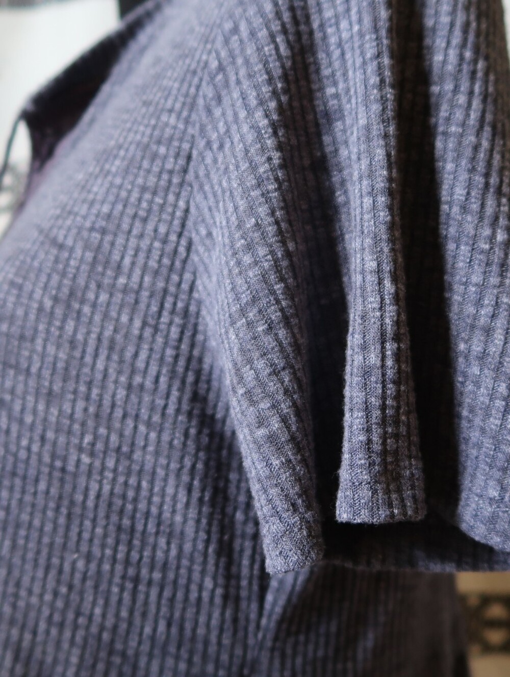 Blue Grey Top - Picture 3 of 7